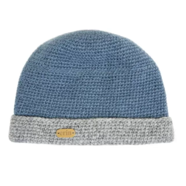 Sweater Shop Irish Crochet Hat Denim