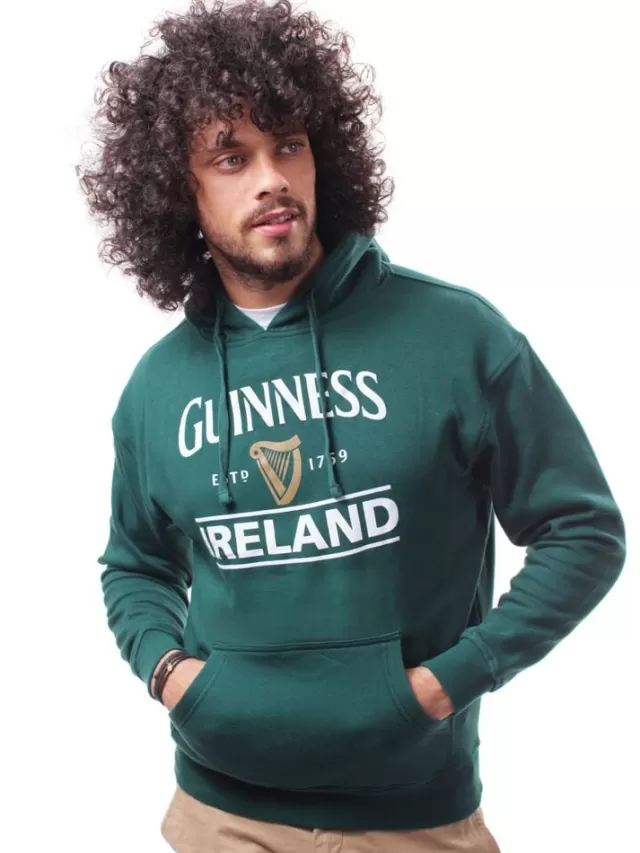 Sweater Shop Irish Guinness Hoodie Mens