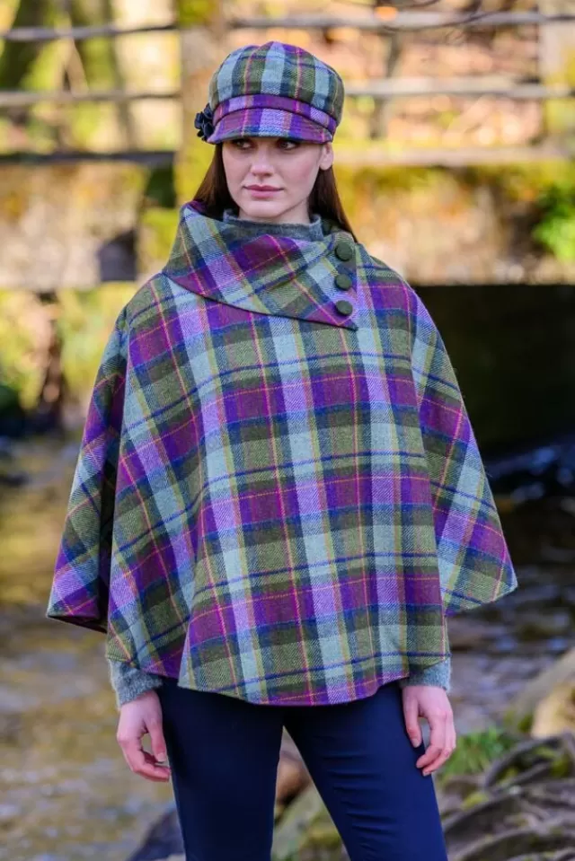 Women Sweater Shop Irish Tweed Poncho 574 1