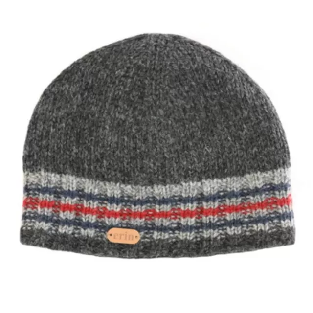 Sweater Shop Rib Pullon Hat Charcoal Grey