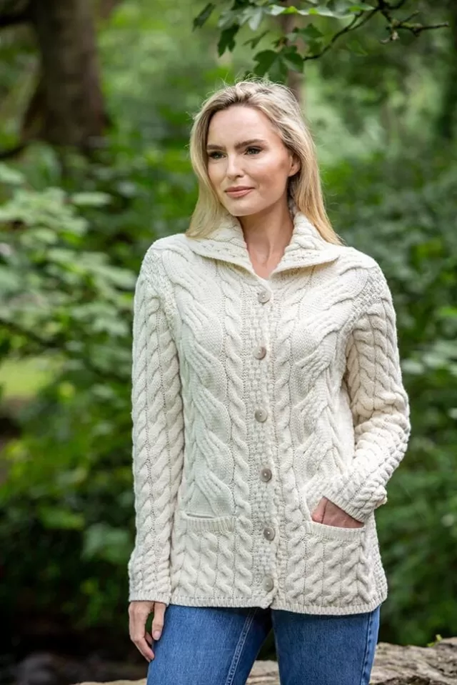 Women Sweater Shop Super Soft Merino Wool Ladies Cardigan