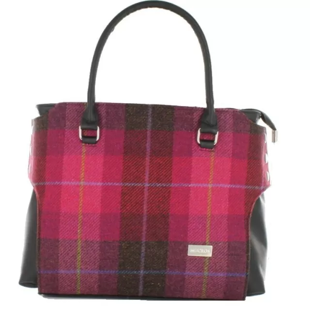 Sweater Shop The Emily Irish Tweed Bag Pink 223