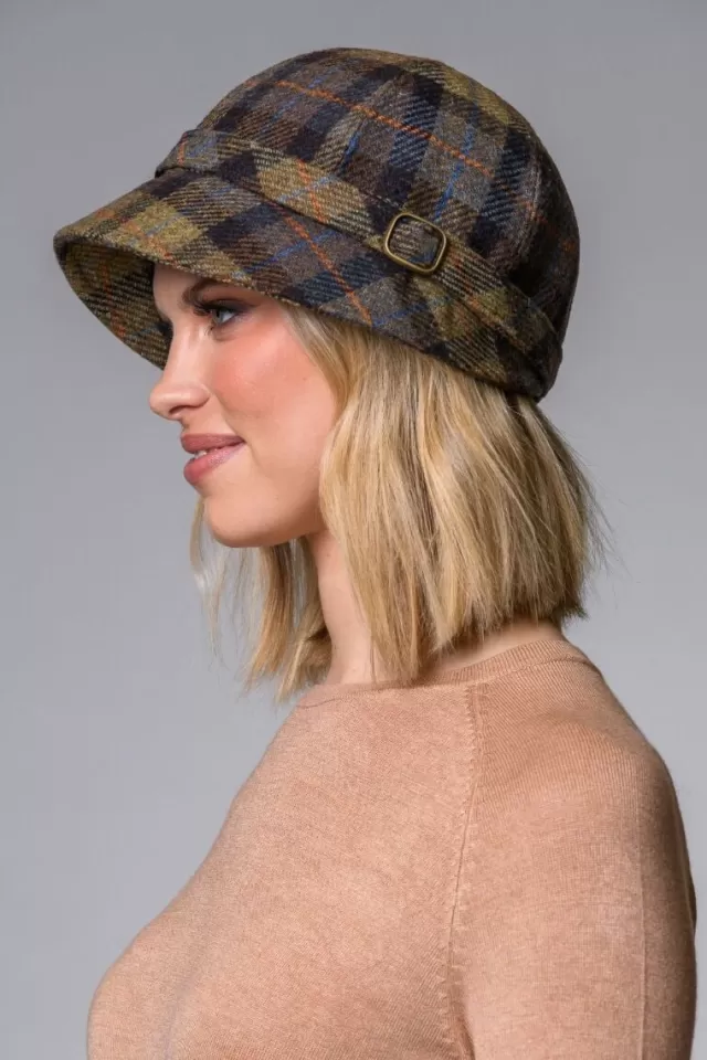 Women Sweater Shop Tweed Flapper Cap Col. 41