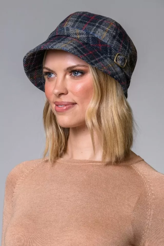 Women Sweater Shop Tweed Flapper Cap Col. 731