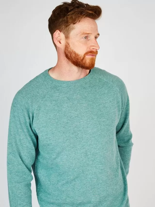 Sweater Shop Wool and Cashmere Crew Neck Lochlevin