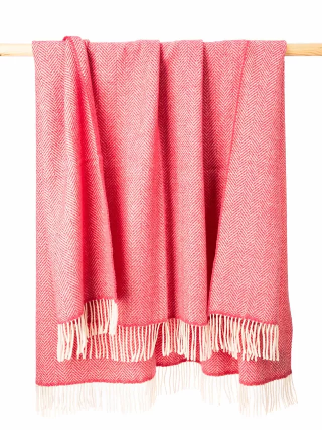 Sweater Shop Wool and Cashmere Throw Col.1439